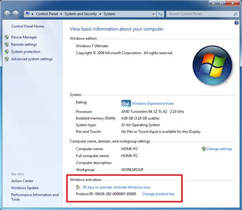 How to use activation key for windows 7